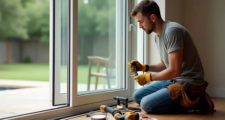 Squeaky Sliding Patio Doors in Dunedin, FL